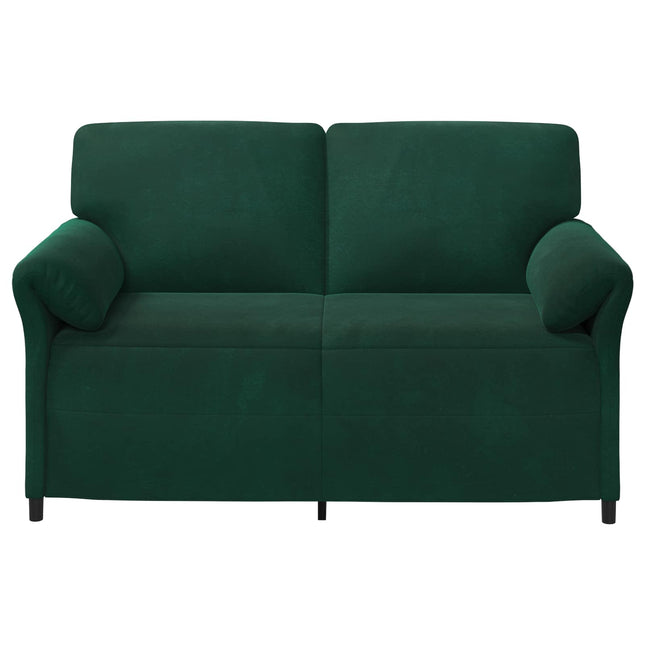 2-sits soffa Mörkgrön 158 x 83 x 95 cm Sammet