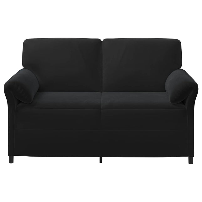 2-sits soffa Svart 158 x 83 x 95 cm Sammet