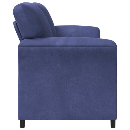 2-sits soffa Polisblå 158 x 83 x 95 cm Sammet
