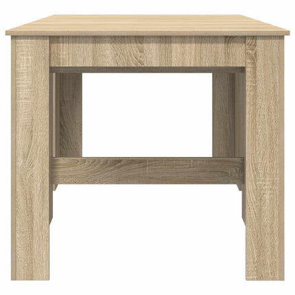 Matbord 180 x 85 x 75 cm Konstruerat trä Sonoma-ek Rektangulär
