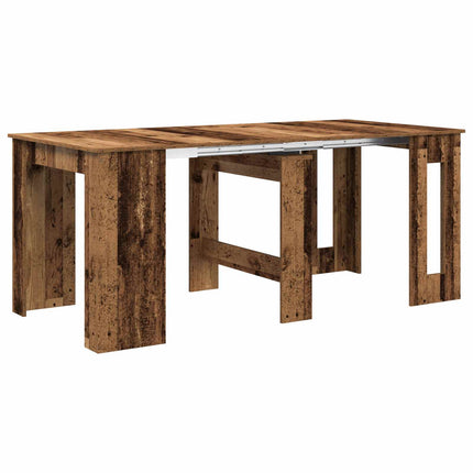 Matbord 180 x 85 x 75 cm Konstruerat trä Gammalt trä