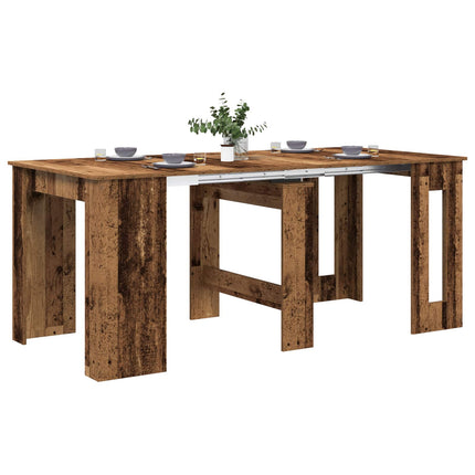 Matbord 180 x 85 x 75 cm Konstruerat trä Gammalt trä
