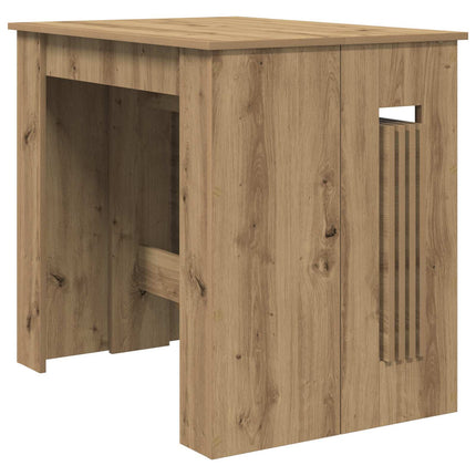 Matbord 240 x 85 x 75 cm Konstruerat trä Artisan-ek Rektangulär