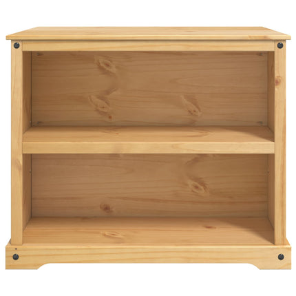 Köksvagn 2 pcs Honungsvax 112 x 77 x 91,5 cm Massivt furu