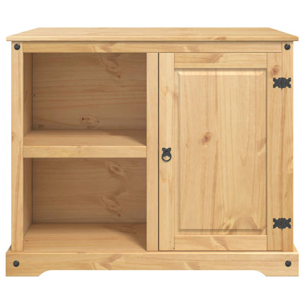 Köksvagn 2 pcs Honungsvax 112 x 77 x 91,5 cm Massivt furu