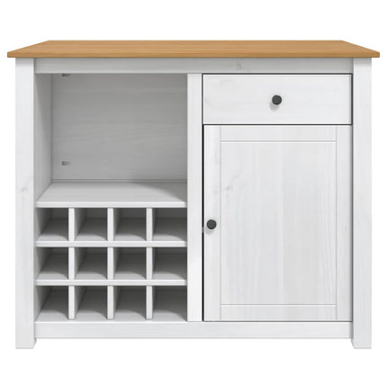Köksö set 2 st PANAMA Vit och Honungsvax 112 x 77 x 90 cm