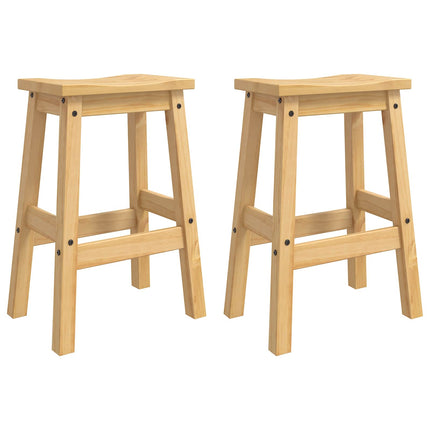 Köksö set med låda med dörr Corona 3 pcs Honungsvax Massiv furu