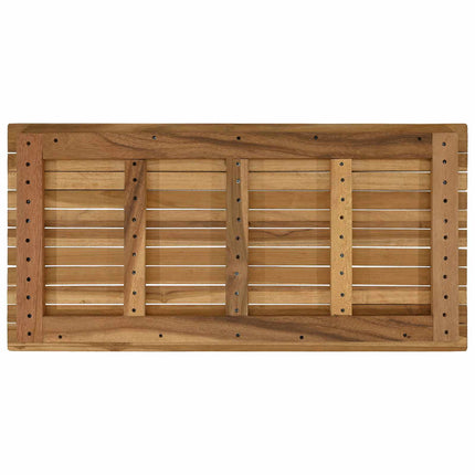 Bordsskiva 90 x 45 x 3,5 cm Rektangulär Massivt teakträ
