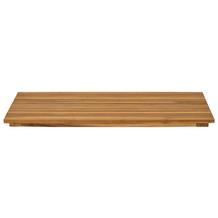 Bordsskiva 90 x 45 x 3,5 cm Rektangulär Massivt teakträ