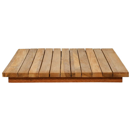 Bordsskiva 90 x 45 x 3,5 cm Rektangulär Massivt teakträ