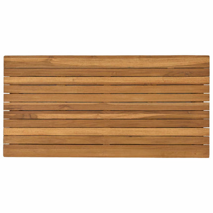 Bordsskiva 90 x 45 x 3,5 cm Rektangulär Massivt teakträ