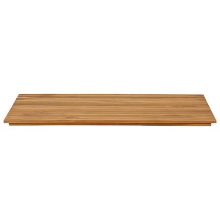 Bordsskiva 100 x 50 x 3,5 cm Rektangulär Massivt teakträ