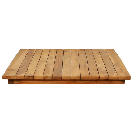 Bordsskiva 100 x 50 x 3,5 cm Rektangulär Massivt teakträ