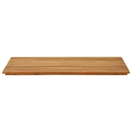 Bordsskiva 110 x 55 x 3,5 cm Rektangulär Massivt teakträ