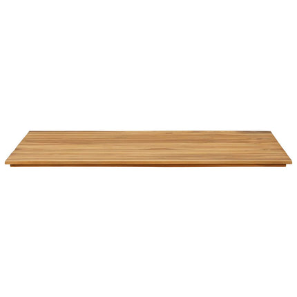 Bordsskiva 120 x 70 x 3,5 cm Rektangulär Massivt teakträ