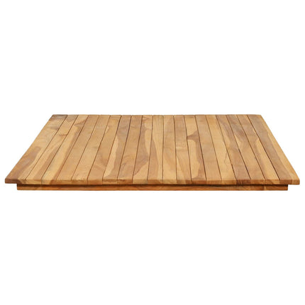 Bordsskiva 120 x 70 x 3,5 cm Rektangulär Massivt teakträ