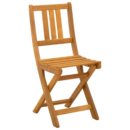 Utemöbler Bistro Stolar 6 pcs Gräddvit 38 x 46 x 85 cm