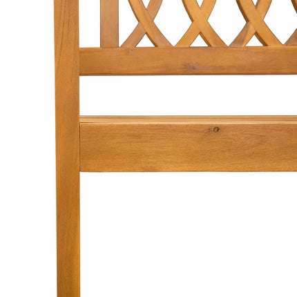 Trädgårdsstolar 8 pcs Naturlig Massivt Akaciaträ