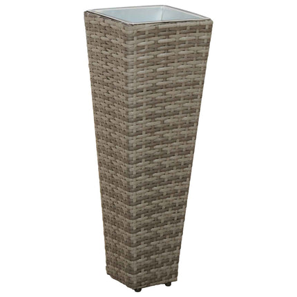 Utomhusset 3 st 30 x 30 x 80 cm Metall