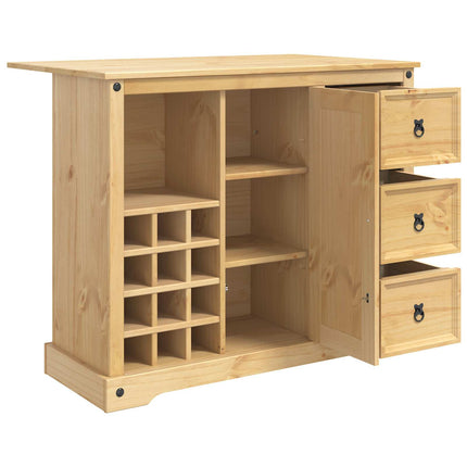 Köksförvaring Honungsvax 112 x 70 x 91,5 cm Massivt furu
