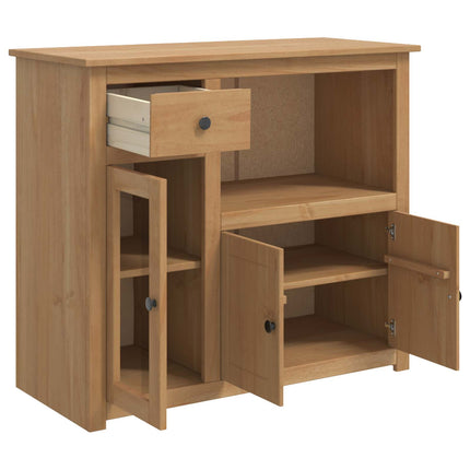 Mikrovågsugn skåp PANAMA Honungsvax 99,5 x 44 x 86,5 cm