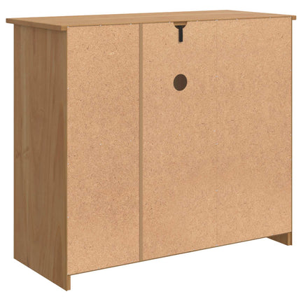 Mikrovågsugn skåp PANAMA Honungsvax 99,5 x 44 x 86,5 cm