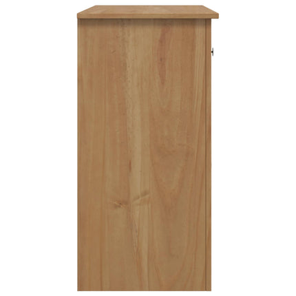 Mikrovågsugn skåp PANAMA Honungsvax 99,5 x 44 x 86,5 cm