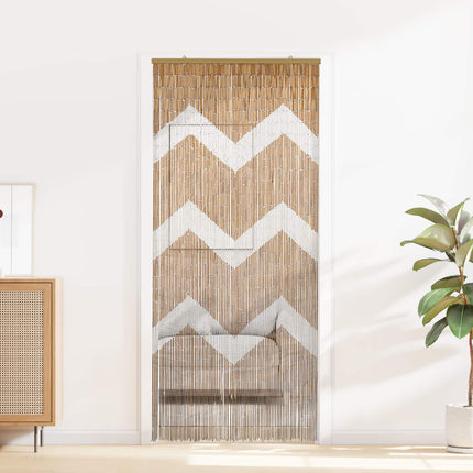 Insektsdörrgardin flerfärgad 200 x 90 cm Bambu