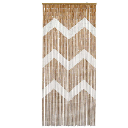 Insektsdörrgardin flerfärgad 200 x 90 cm Bambu