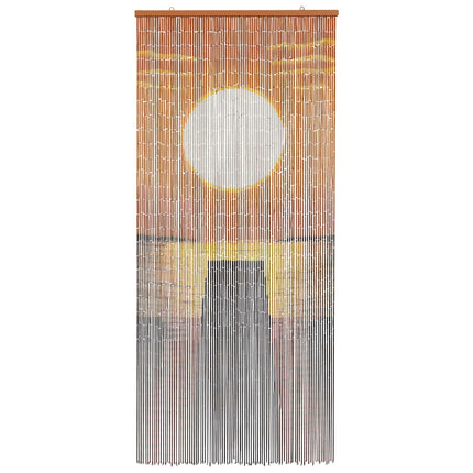 Insektsdörrgardin flerfärgad 200 x 90 cm Bambu