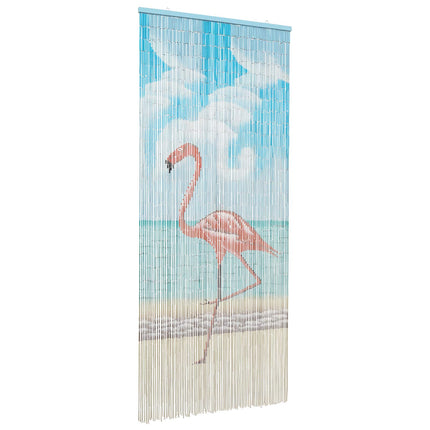 Insektsdörrgardin flerfärgad 200 x 90 cm Bambu