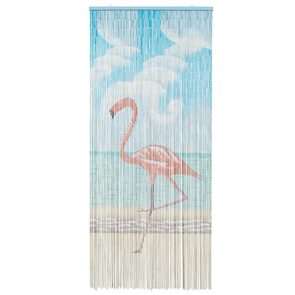 Insektsdörrgardin flerfärgad 200 x 90 cm Bambu