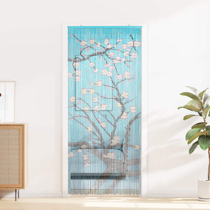 Insektsdörrgardin flerfärgad 200 x 90 cm Bambu