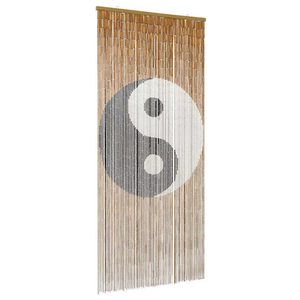 Insektsdörrgardin flerfärgad 200 x 90 cm Bambu