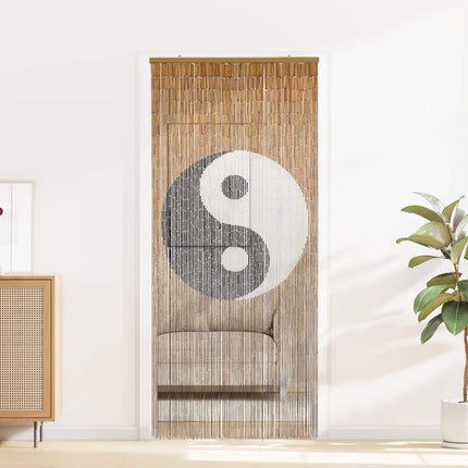 Insektsdörrgardin flerfärgad 200 x 100 cm Bambu