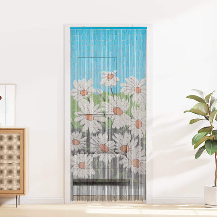 Insektsdörrgardin flerfärgad 200 x 90 cm Bambu