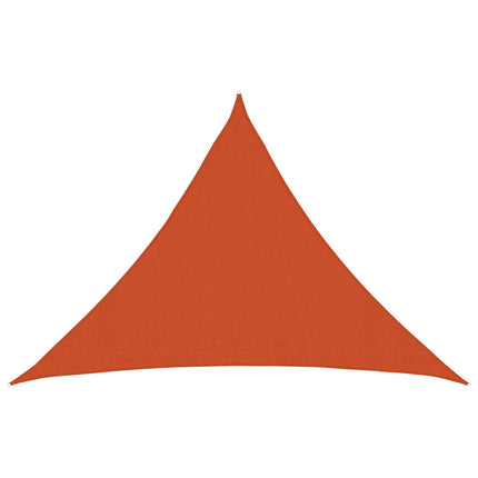 Solsätt segel Orange 7 x 5 x 5 m HDPE