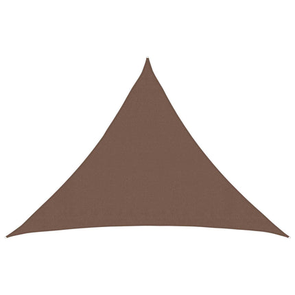 Solsätt segel Brun 7 x 5 x 5 m HDPE