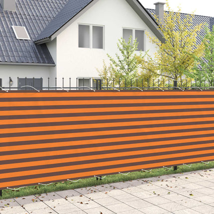 Balkongskärm 150 x 800 cm Tyg med PU-beläggning