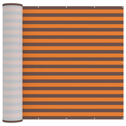 Balkongskärm 200 x 1000 cm Tyg med PU-beläggning