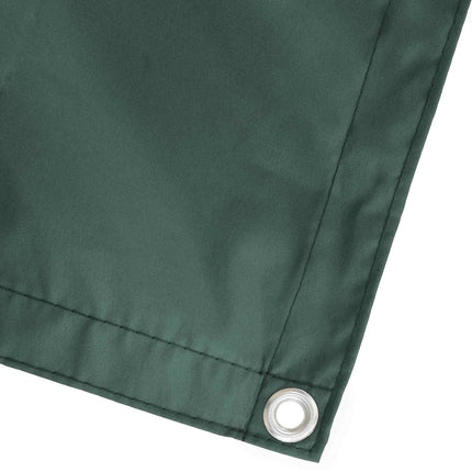 Balkongskärm 150 x 800 cm Tyg med PU-beläggning Mörkgrön