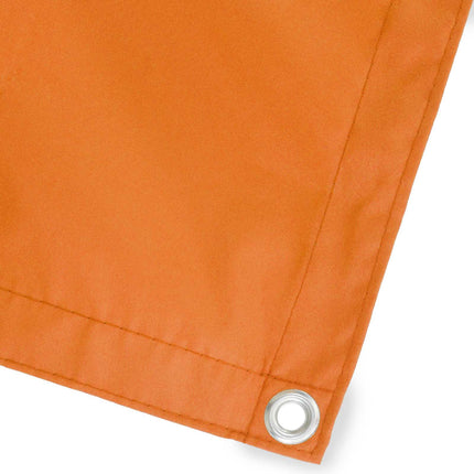 Balkongskärm 150 x 1000 cm Tyg med PU-beläggning Orange