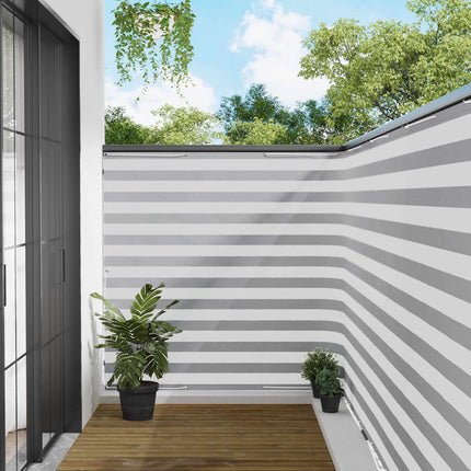 Balkongskärm 150 x 600 cm Tyg med PU-beläggning