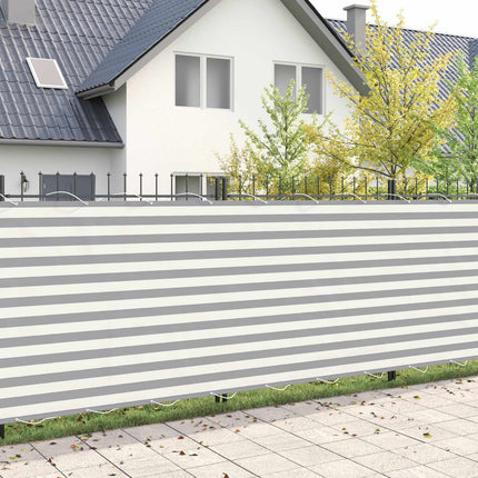 Balkongskärm 200 x 300 cm Tyg med PU-beläggning