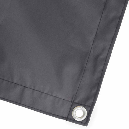 Balkongskärm 1,2 x 15 m Tyg med PU-beläggning Antracit