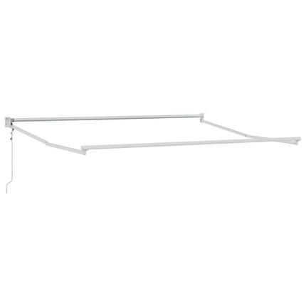 Utdragbar markis Sand 2,5 x 2 m Polyester och metall