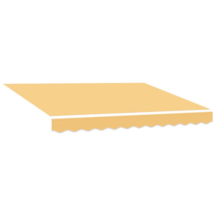 Utdragbar markis Sand 5 x 3 m 100% Polyester och Aluminium