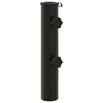 Parasollbasrör 0.6 kg Svart Järn for 40-50 mm Pole