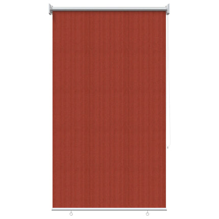 Utomhus Rullgardin 90% UV Block Terrakotta 60 x 140 cm HDPE