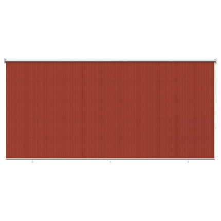 Utomhus Rullgardin 90% UV Block Terrakotta 300 x 140 cm HDPE